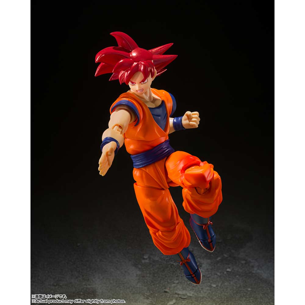 (PO) S.H.Figuarts Dragonball Super - Super Saiyan God Son Gokou Saiyan God of Virtue (Re-issue) Image_7