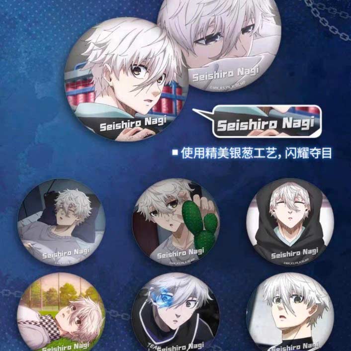Blue Lock Tin Can Badge ver.B [BOX] Image_4