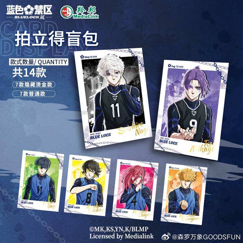 Blue Lock Polaroid Blind Pack [BOX] Image_2