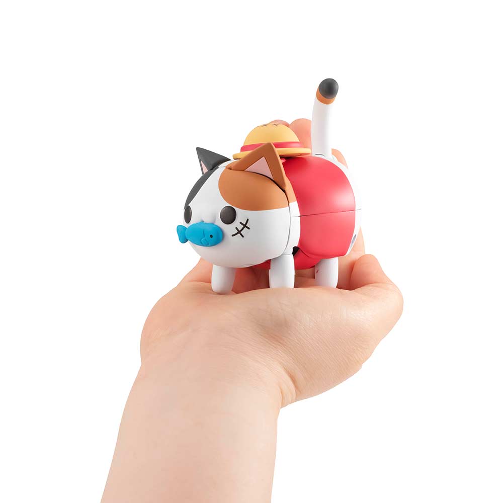 (PO) MEGA CAT PROJECT ONE PIECE Walking NYAN PIECE NYAN! Monkey D. Luffy Image_6