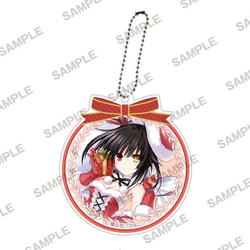 (PO) Date A Live Christmas Fair Acrylic Key Chain Tokisaki Kurumi Image_1