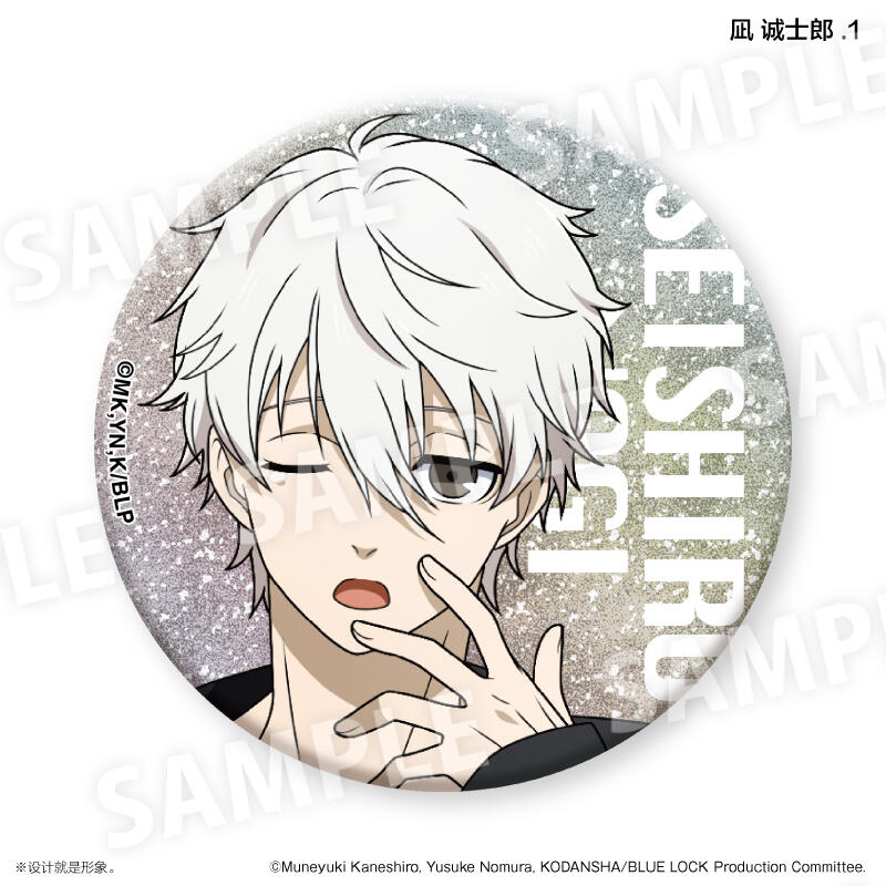 (PO) Blue Lock Kirakira Trading Can Badge Black Shirt Style [BOX] Image_5