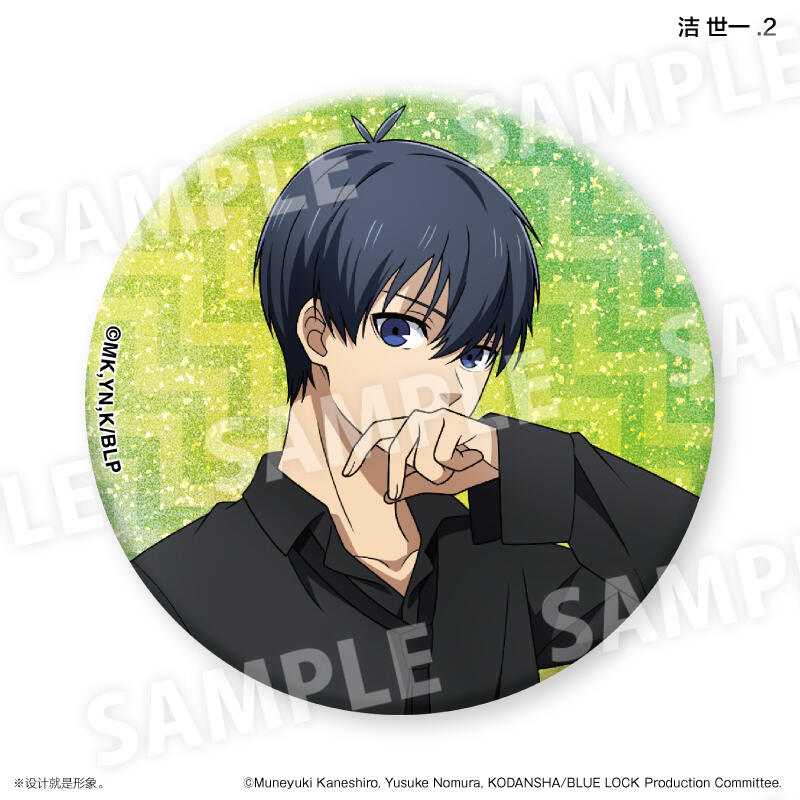 (PO) Blue Lock Kirakira Trading Can Badge Black Shirt Style [BOX] Image_7