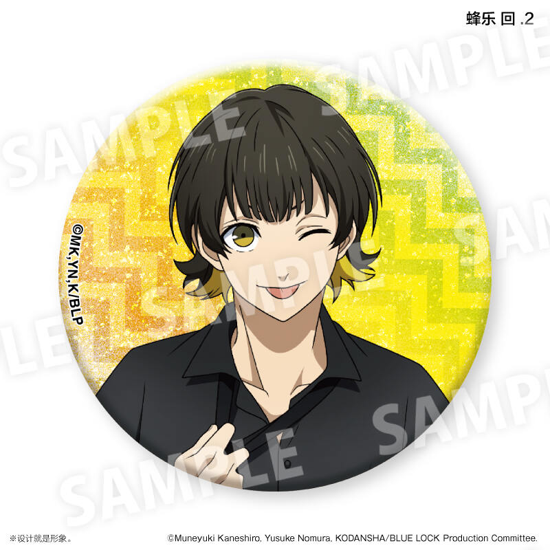 (PO) Blue Lock Kirakira Trading Can Badge Black Shirt Style [BOX] Image_8