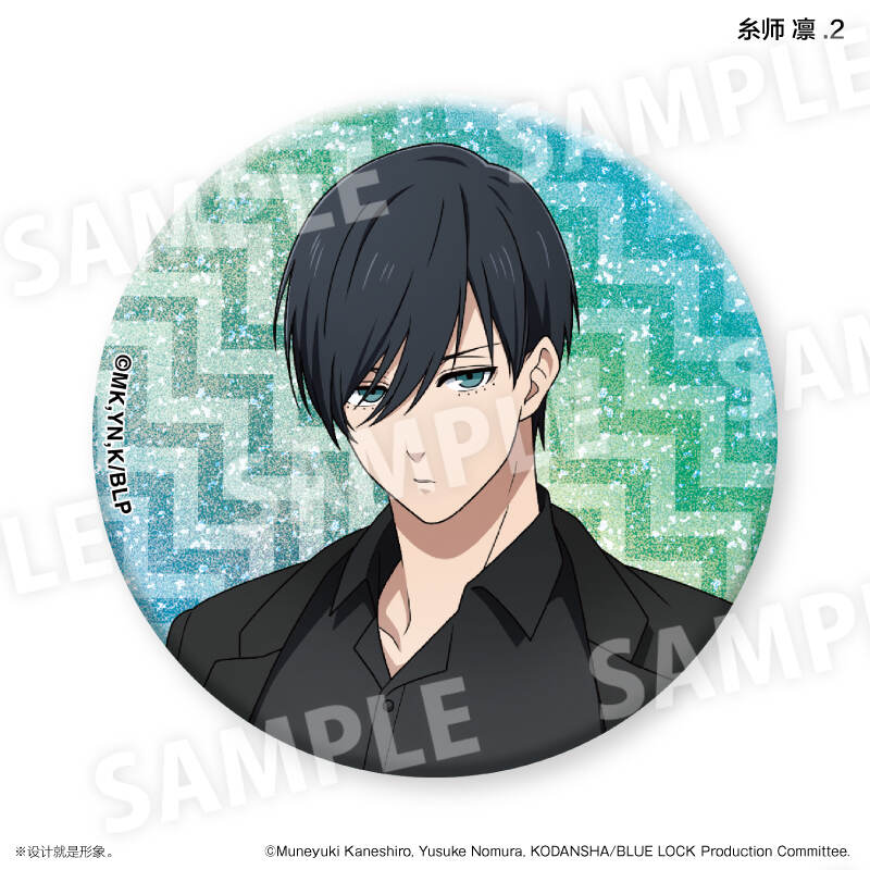 (PO) Blue Lock Kirakira Trading Can Badge Black Shirt Style [BOX] Image_11