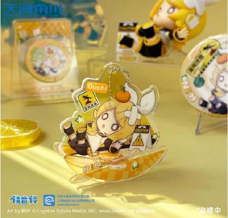 Hatsune Miku Falling Series Double Flash Yurayura Acrylic - Rin Image_1
