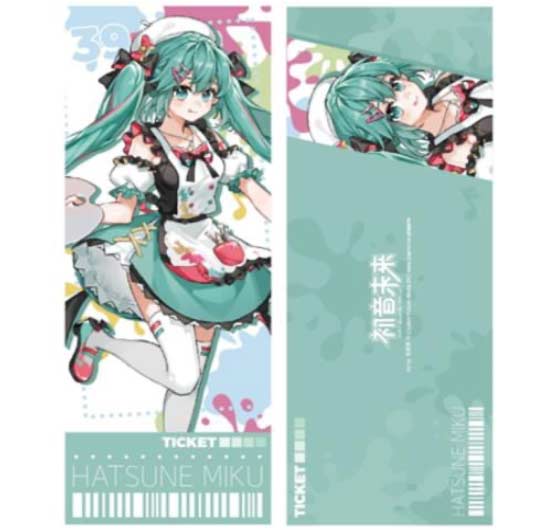 Hatsune Miku Graffiti Conductor Series Laser Ticket Image_1