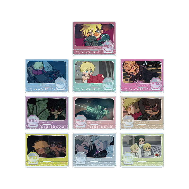 (PO) Trigun Stampede Trading Yuru Koma Acrylic Stand with Parts [BOX] Image_2