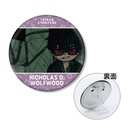 (PO) Trigun Stampede Nicholas D. Wolfwood Yuru Koma 3 Way Can Badge Ver. A Image_2