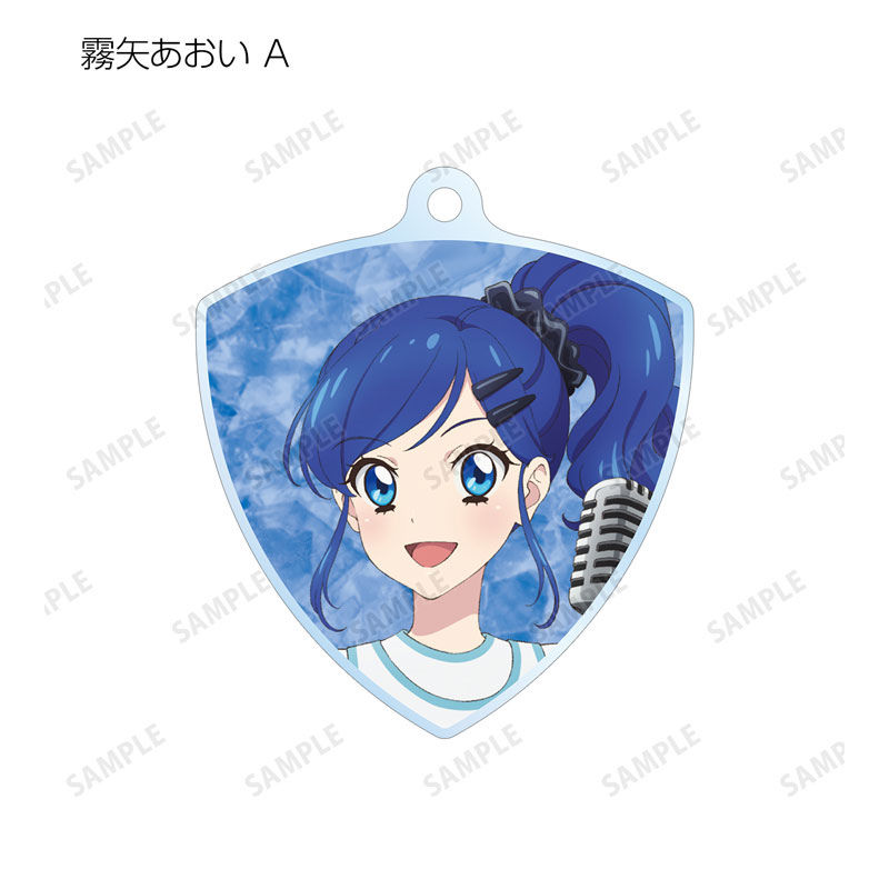 (PO) Aikatsu! 10th Story -Starway to the Future- Original Illustration Casual Rock Ver. Trading Pick & CD Jacket Style Acrylic Key Chain [BOX] Image_4