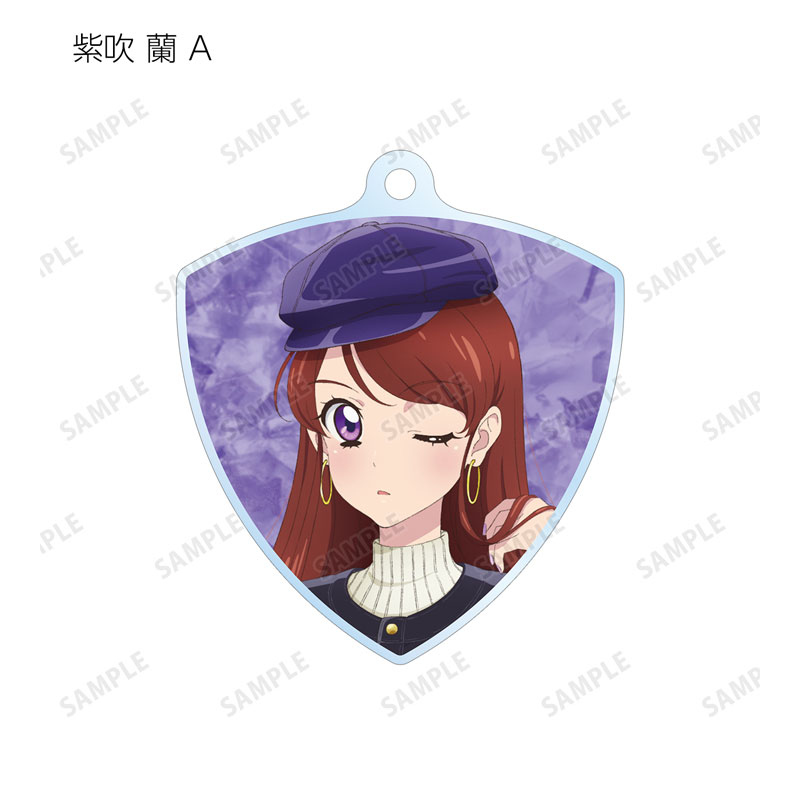 (PO) Aikatsu! 10th Story -Starway to the Future- Original Illustration Casual Rock Ver. Trading Pick & CD Jacket Style Acrylic Key Chain [BOX] Image_5