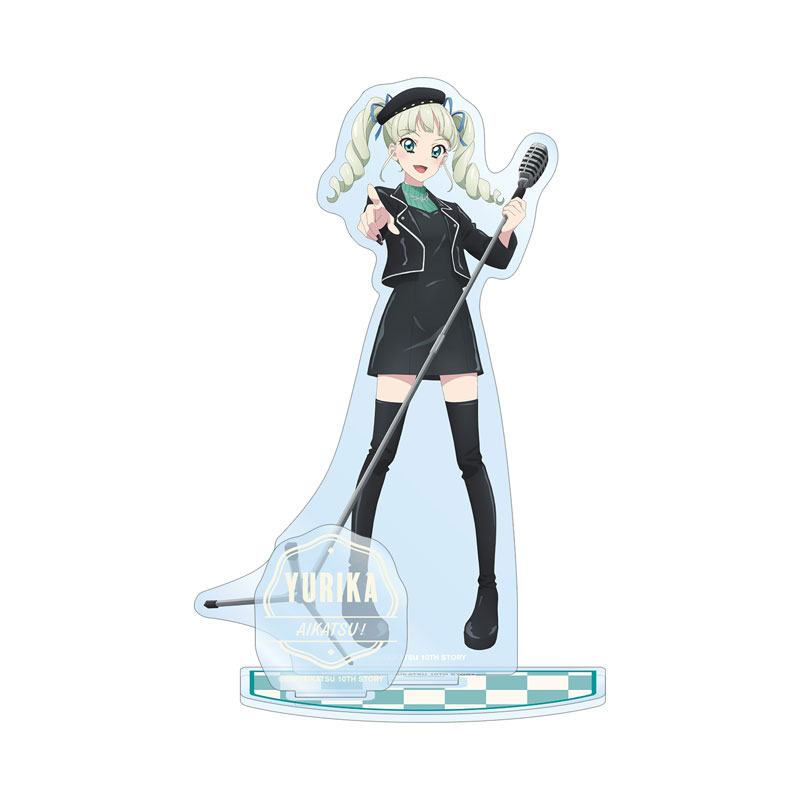 (PO) Aikatsu! 10th Story -Starway to the Future- Original Illustration Todo Yurika Casual Rock Ver. Big Acrylic Stand with Parts Image_3