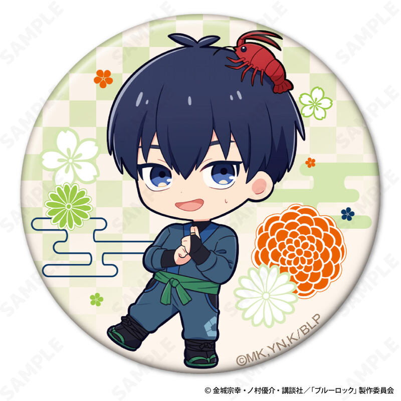 (PO) Blue Lock Trading Can Badge Mini Character Ver. Ninja Style [BOX] Image_2