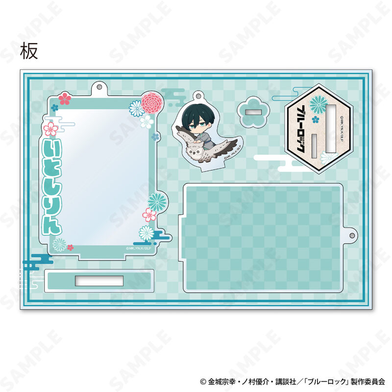 (PO) Blue Lock Acrylic Photo Frame Set 4 Itoshi Rin Ninja Style Image_2