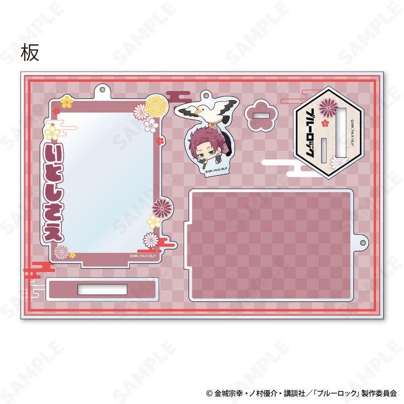 (PO) Blue Lock Acrylic Photo Frame Set 5 Itoshi Sae Ninja Style Image_2