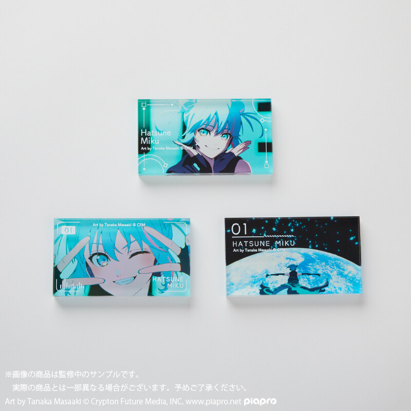 (PO) Hatsune Miku EXPO 10th Anniversary Acrylic Block 3 Set Image_2