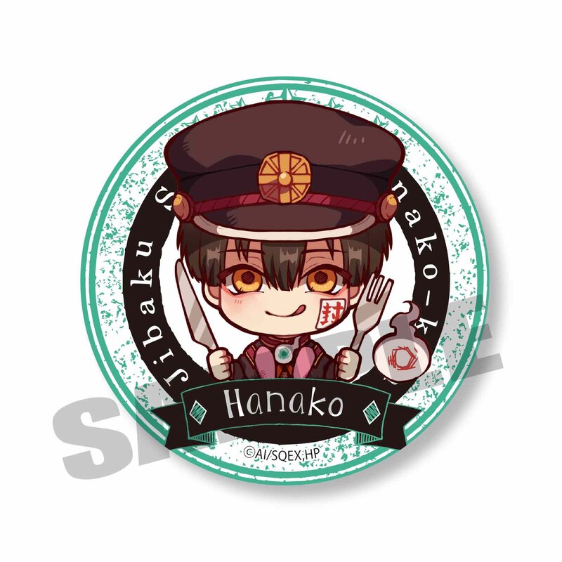 (PO) Toilet-bound Hanako-kun Trading Can Badge Gochi Chara (Re-issue) [BOX] Image_9