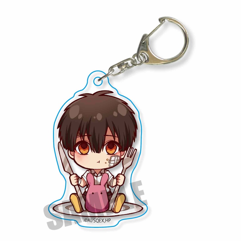 (PO) Toilet-bound Hanako-kun Gochi Chara Acrylic Key Chain Amane (Re-issue) Image_1