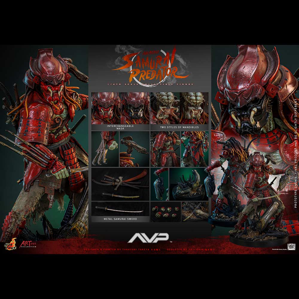 (PO) Artist Collection AC06 - Alien Vs. Predator - Akaoni Samurai Predator Image_1