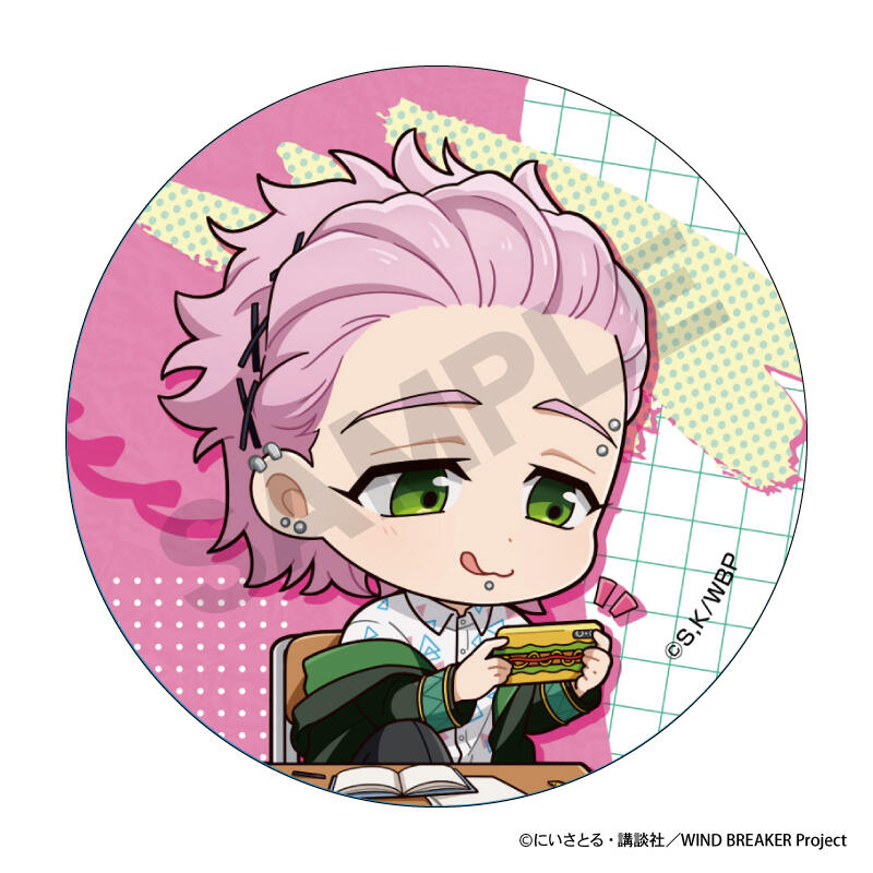 (PO) Wind Breaker Trading Can Badge PetitCru [BOX] Image_8