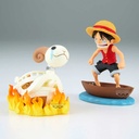 (PO) One Piece World Collectable Figure Log Stories - Monkey.D.Luffy & Going Merry Image_4