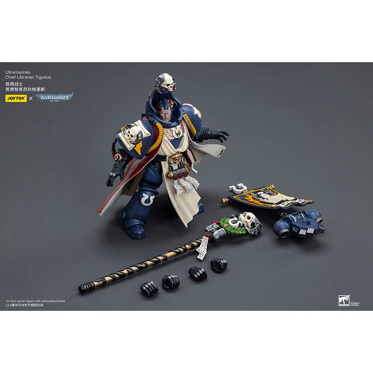 Joytoy Warhammer 40k - Ultramarines Chief Librarian Tigurius (JT6885) Image_4