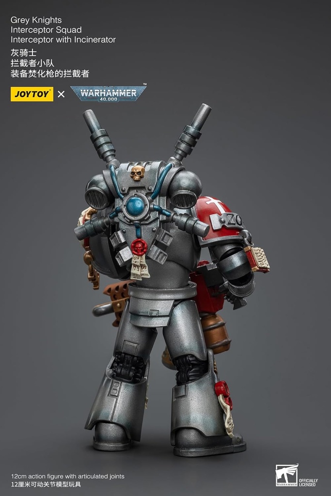 Joytoy Warhammer 40k - Grey Knights Interceptor Squad Interceptor with Incinerator (JT8971) Image_5