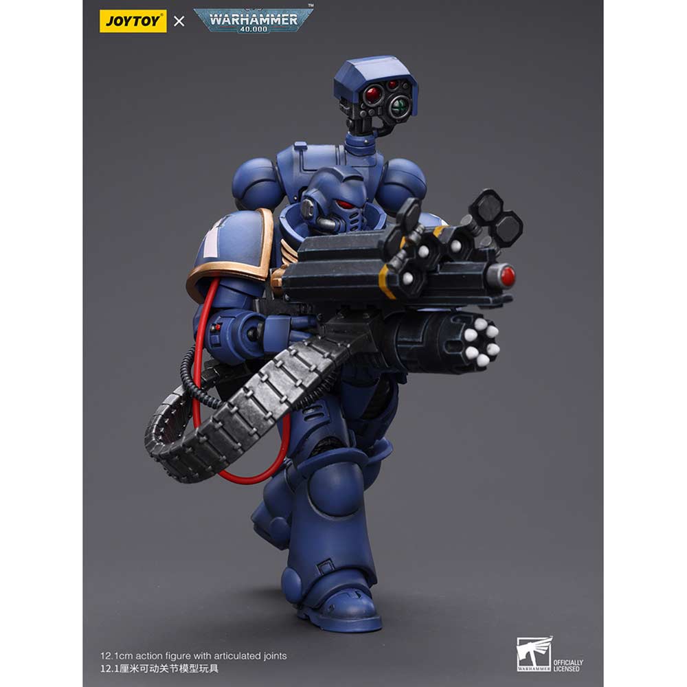 Joytoy Warhammer 40k - Ultramarines Desolation Marine with Castellan Launcher (Superfrag) (JT8827) Image_7