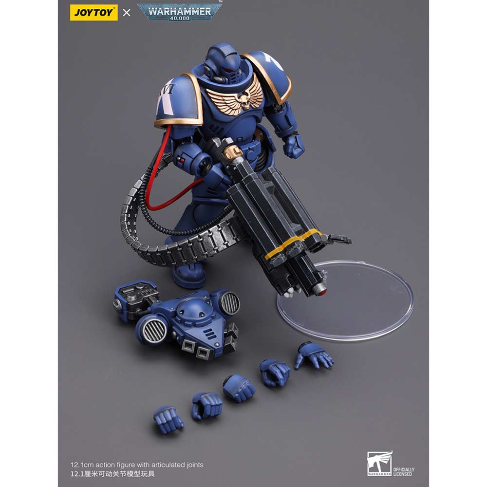 Joytoy Warhammer 40k - Ultramarines Desolation Marine with Castellan Launcher (Superfrag) (JT8827) Image_8
