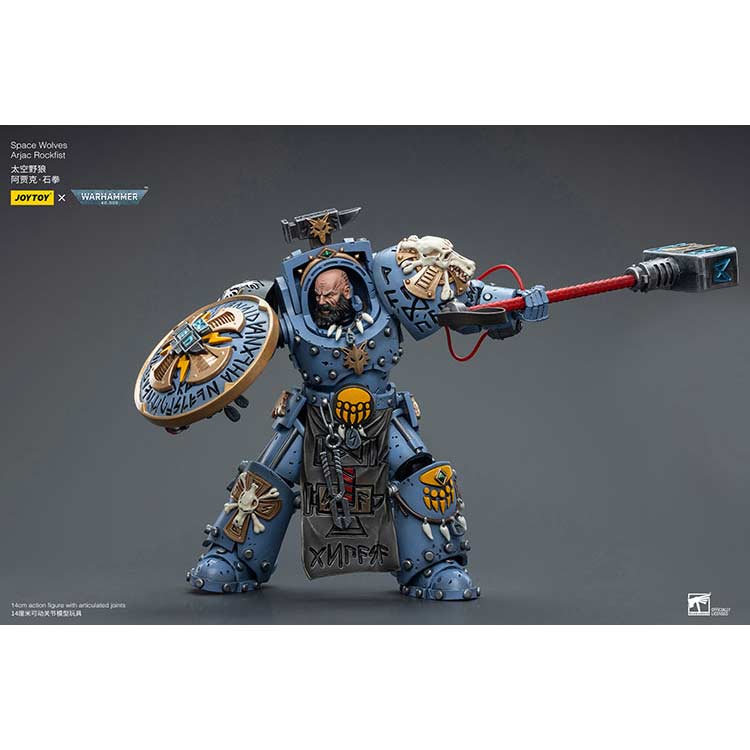 Joytoy Warhammer 40k - Space Wolves Arjac Rockfist (JT6878) Image_5