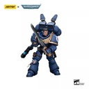 Joytoy Warhammer 40k - Ultramarines Jump Pack Intercessors Sergeant With Plasma Pistol And Power Sword (JT1378) Image_4