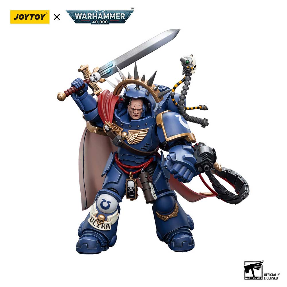Joytoy Warhammer 40k - Ultramarines Captain in Gravis Armour (JT7745) Image_2