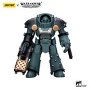 Joytoy Warhammer 40k - Sons Of Horus Tartaros Terminator Squad Terminator With Heavy Flamer And Chainfist (JT7288) Image_1