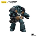 Joytoy Warhammer 40k - Sons Of Horus Tartaros Terminator Squad Terminator With Heavy Flamer And Chainfist (JT7288) Image_2