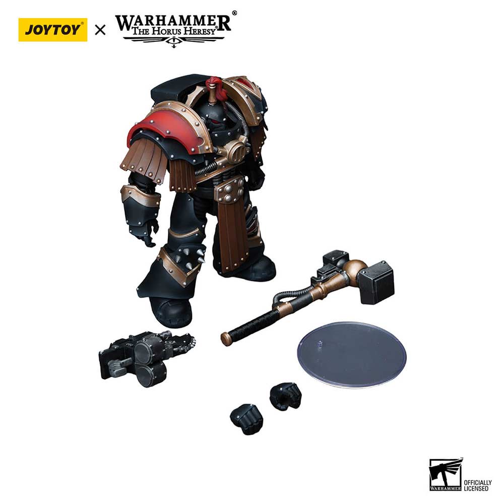 Joytoy Warhammer 40k - Sons of Horus Justaerin Terminator Squad Justaerin with Thunder Hammer (JT9732) Image_4