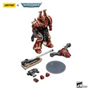 (PO) Joytoy Warhammer 40k - World Eaters Khorne Berzerker with Eviscerator Chainaxe Image_6