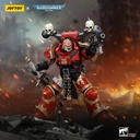 (PO) Joytoy Warhammer 40k - World Eaters Khorne Berzerker with Eviscerator Chainsword Image_3