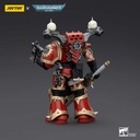 (PO) Joytoy Warhammer 40k - World Eaters Khorne Berzerker with Eviscerator Chainsword Image_8