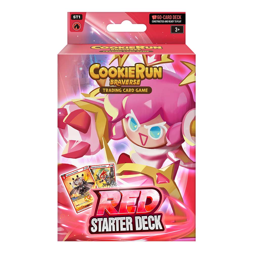 (PO) CookieRun Card Game Starter Deck - RED [ST-1] [BOX] Image_1