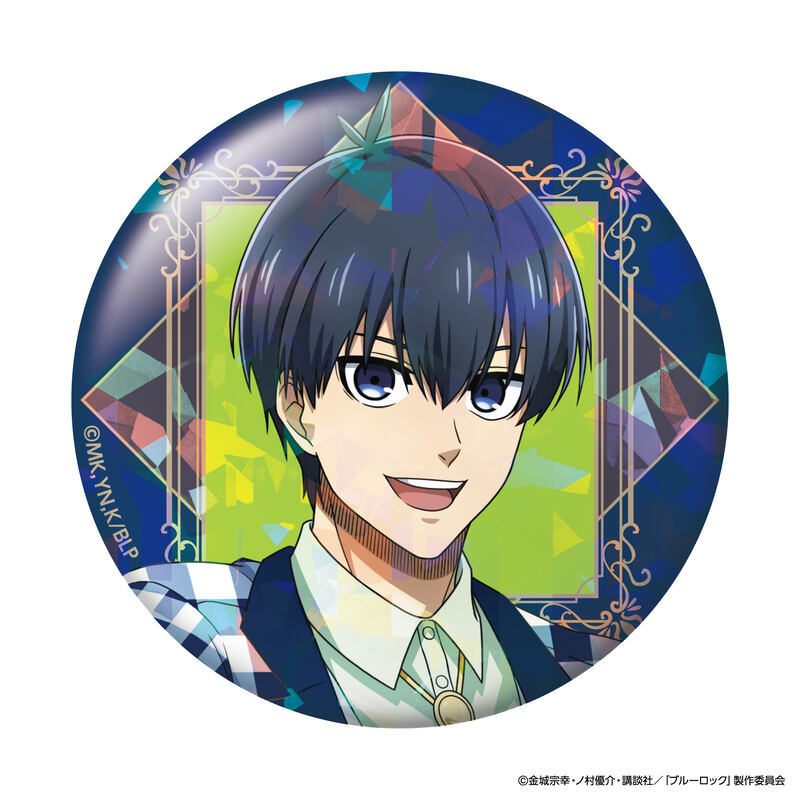 (PO) Blue Lock Trading Hologram Can Badge AbemaTV [BOX] Image_2