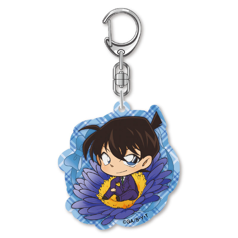 (PO) Detective Conan Petite Fleur Acrylic Key Chain Kudo Shinichi Image_1