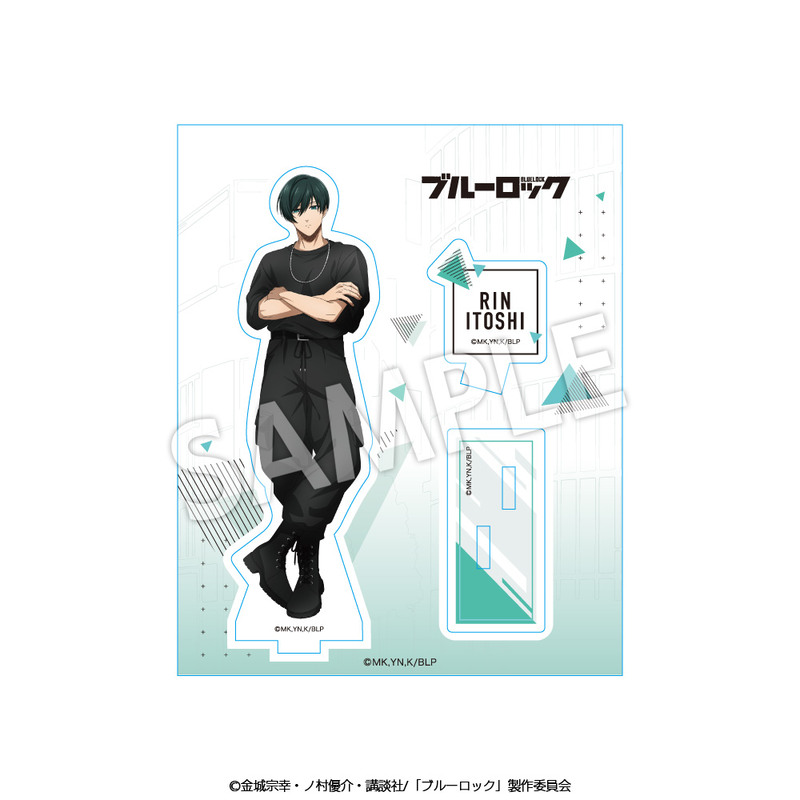 (PO) Blue Lock Acrylic Stand Casual Outfit Ver. Itoshi Rin Image_2