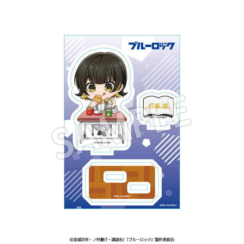 (PO) Blue Lock Acrylic Stand Mini Character School Uniform Ver. Bachira Meguru Image_2