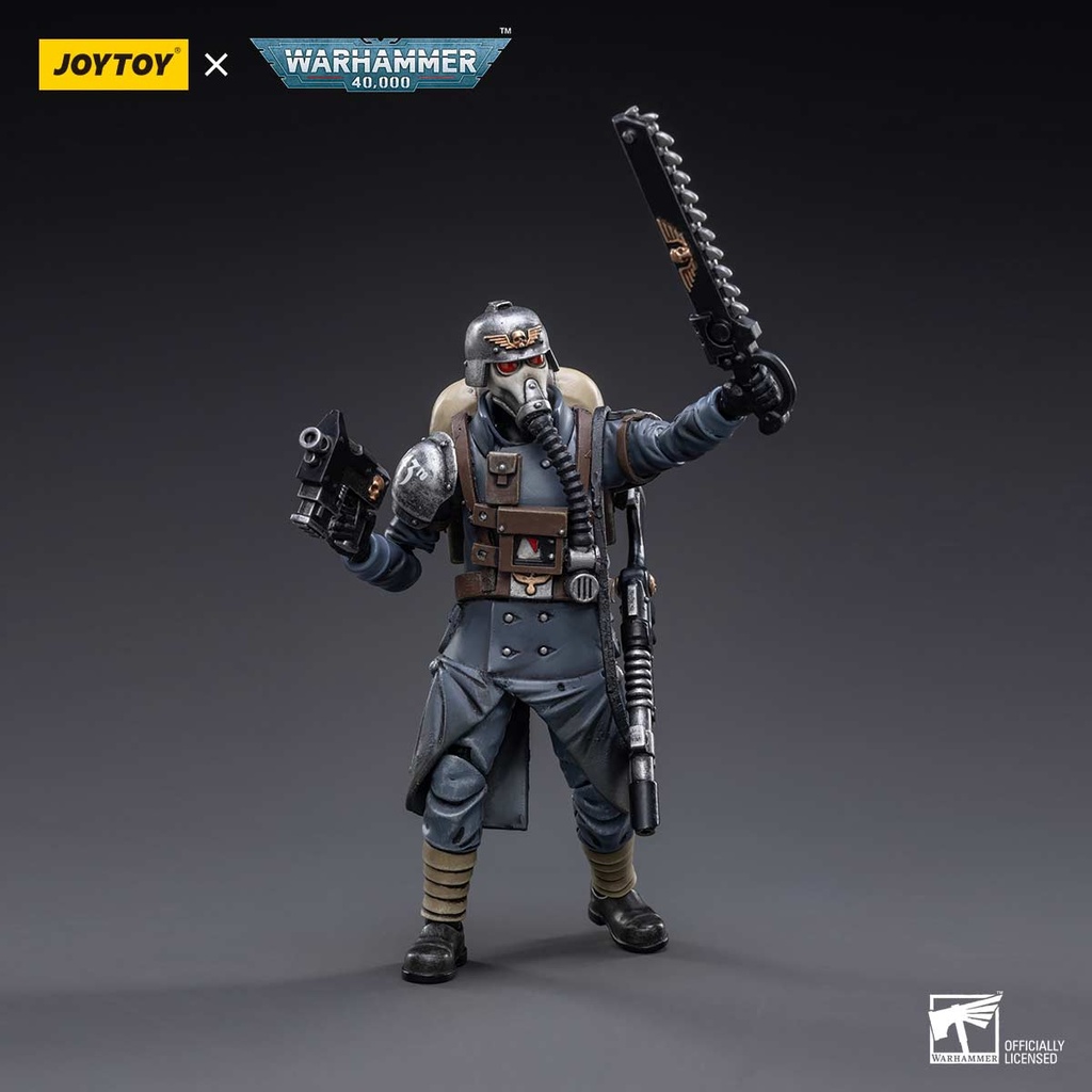 (PO) Joytoy Warhammer 40k - Astra Militarum Death Korps of Krieg Veteran Squad Sergeant (JT2641) Image_4