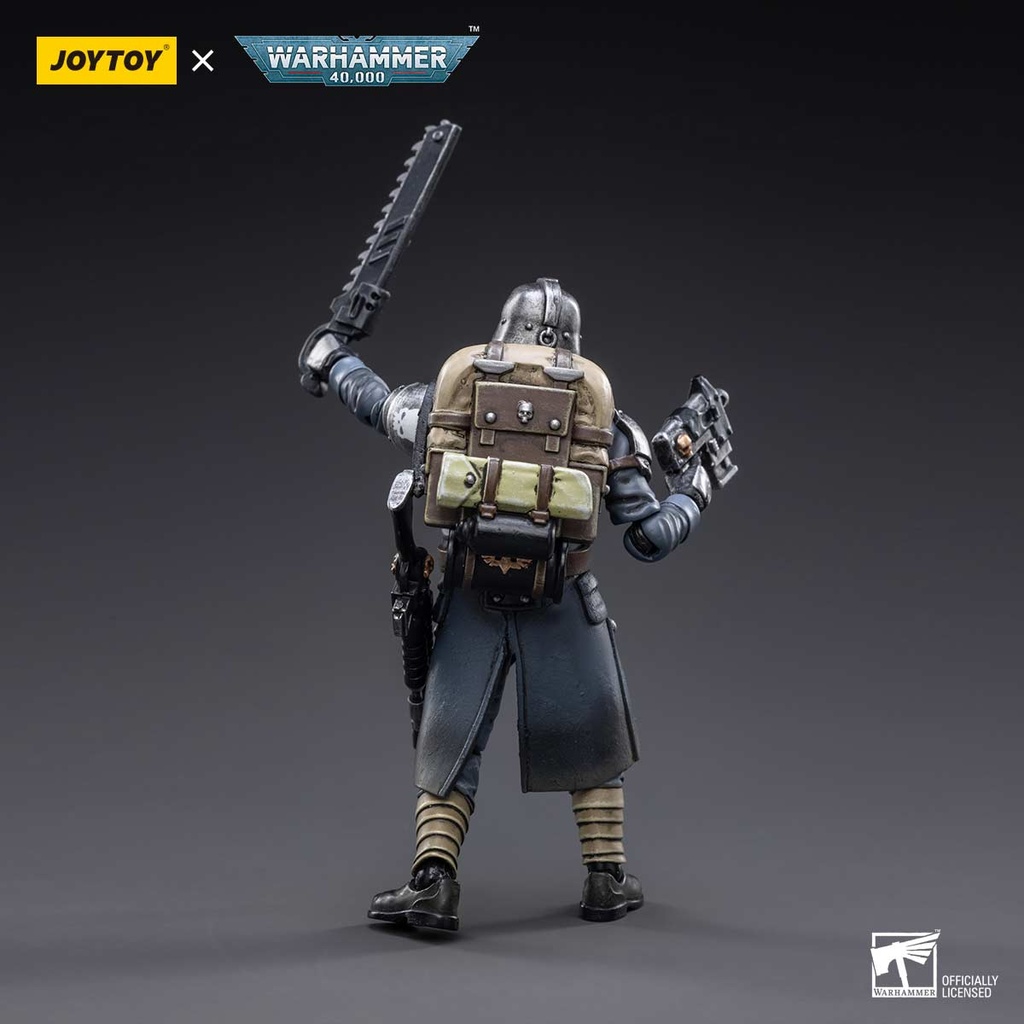 (PO) Joytoy Warhammer 40k - Astra Militarum Death Korps of Krieg Veteran Squad Sergeant (JT2641) Image_5