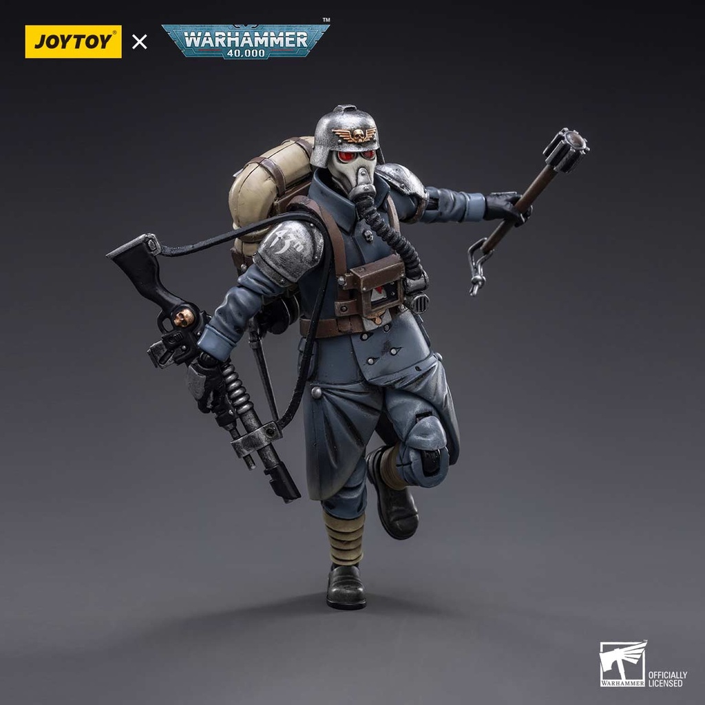 (PO) Joytoy Warhammer 40k - Astra Militarum Death Korps of Krieg Veteran Squad Guardsman (JT2665) Image_3