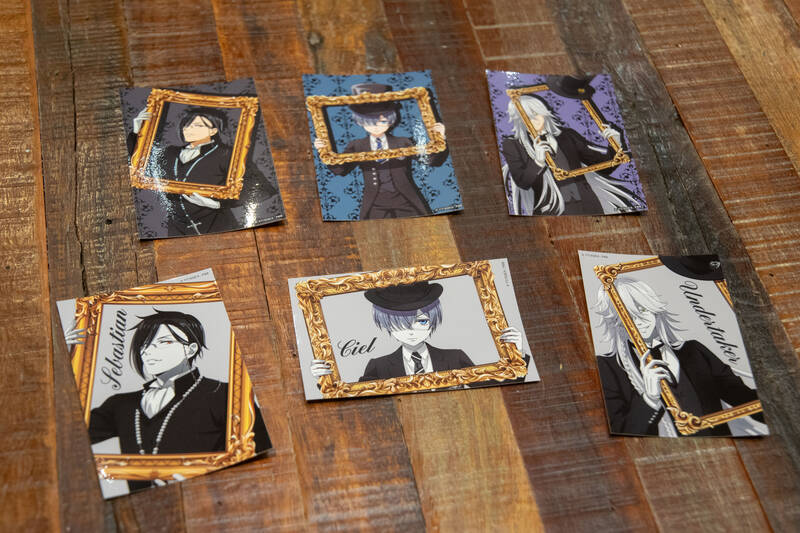 (PO) Black Butler Emerald Witch Arc Stickers 6pcs Set Image_3