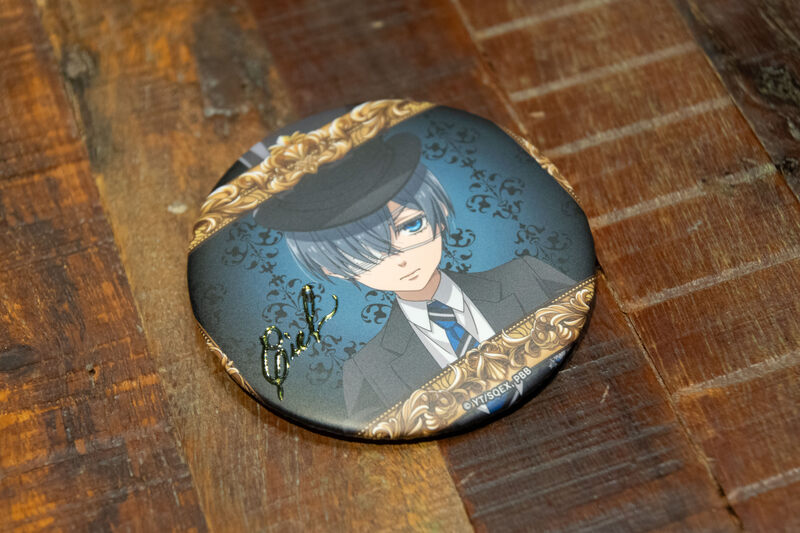 (PO) Black Butler Emerald Witch Arc Jewelry Tin Badge Ciel Phantomhive Image_2