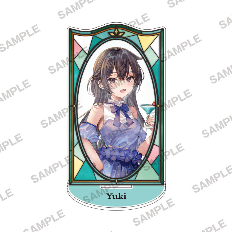 (PO) Alya Sometimes Hides Her Feelings in Russian Stained Glass Style Acrylic Stand Suou Yuki Dress Ver. Image_1