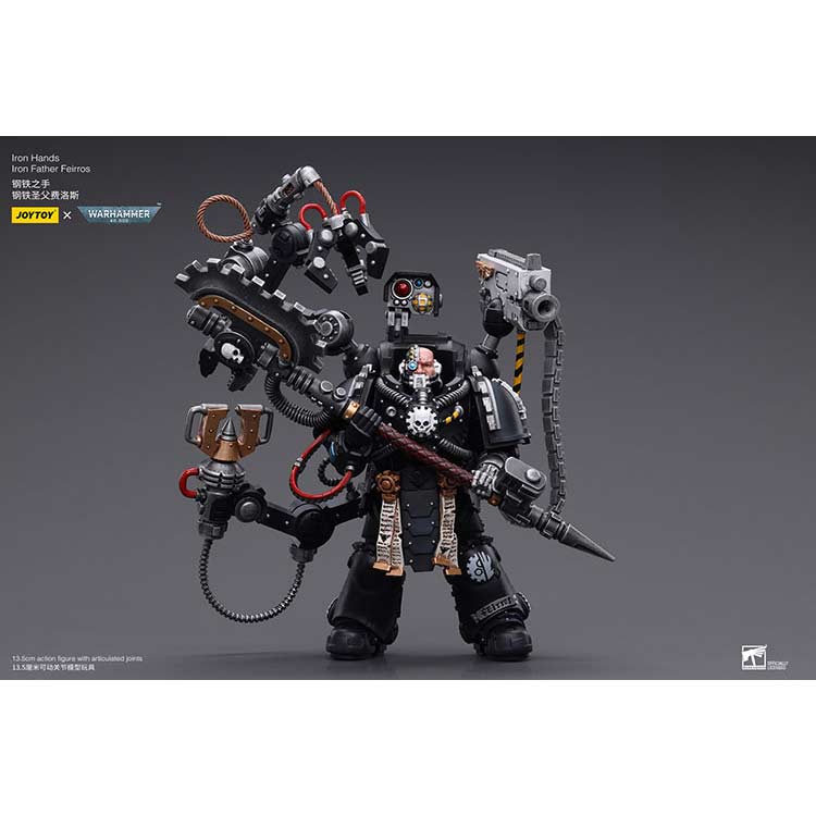 Joytoy Warhammer 40k - Iron Hands lron Father Feirros (JT7530) Image_3